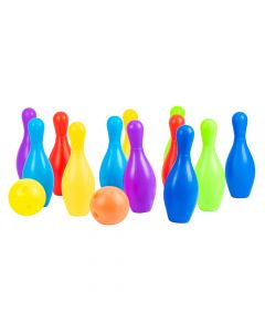 Juego bolos plástico niños