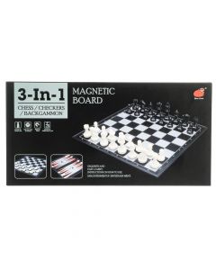 Juego plástico magnético 3en1 +6a