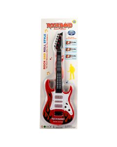 Guitarra plástica con sonido y luz +3a
