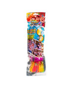 Globo plastico para juego agua 37und +8a multicolor