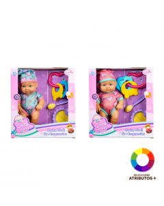 Muñeca unicornio con accesorios