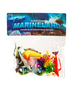 Set de 15 animales marinos