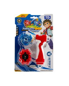 Beyblade plástico con accesorios +luz 3pzas surtido