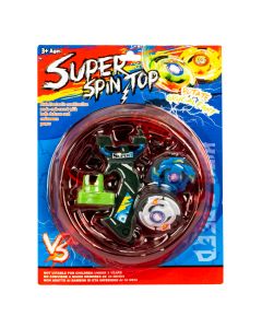 Beyblade plástico Super Spin top +3a