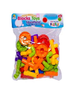 Bloques armables forma tubo