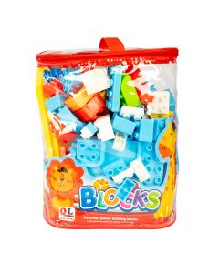 Bloque armable con accesorios 128pzas multicolor