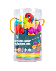 Animal con accesorios 56pzas +6a multicolor