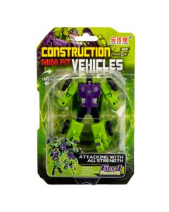 Robot plástico transformable +6a