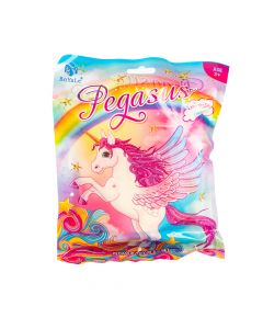 Unicornio plástico pegasus con accesorio +3a surtido