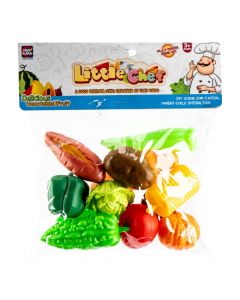 Set frutas y vegetales niños