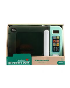 Microondas plástico con accesorios luz y sonido +3a