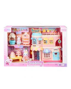 Casa plástica multicolor infantil