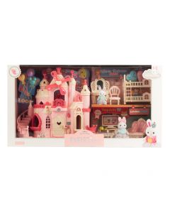 Casa plástica +3 multicolor