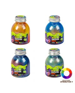 Slime DIY brillo multicolor