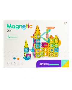 Bloque armable magnético 139pzas +3a