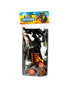 Rifle plástico Real heroes +3a