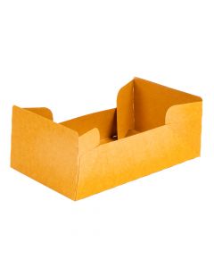 Caja kraft rectangular 9.7x15x25.5cm 4und