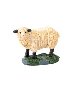 Oveja poliresina 8x4x6.5cm blanca