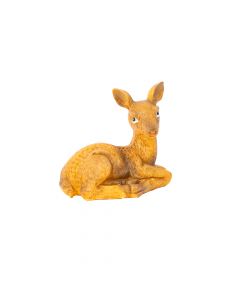 Venado poliresina 10x6x9.5cm marrón