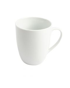 Jarra porcelana lisa 12oz blanco