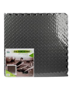 Alfombra foam gris 4und