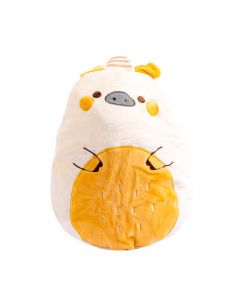 Almohadón afelpado figura pinguino 45cm multicolor