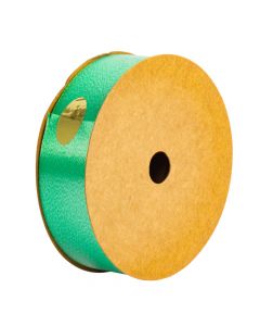 Cinta plástica lisa 30mmx50yd verde