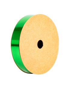 Cinta lisa 18mm 50yd verde navidad brillante