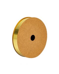 Cinta lisa dorado brillante