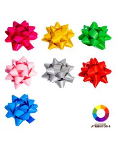 Moño plástico surtido 45cm