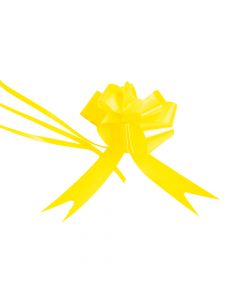 Lazo liso 22mm 6pzas amarillo