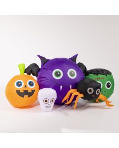 Inflable personajes Halloween con luz 12v 180cm