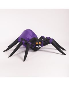 Inflable Halloween araña con luz 12v 1000ma 