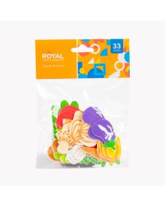 Figura foam vegetales 33pzas