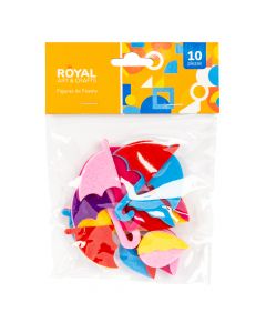 Figura foamy paraguas 10pzas surtido