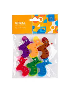 Figura foam afelpada caballo 6pzas