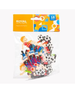 Figura foam fútbol 18pzas