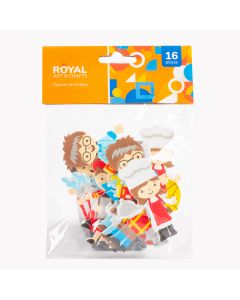 Figura foam profesiones 16pzas