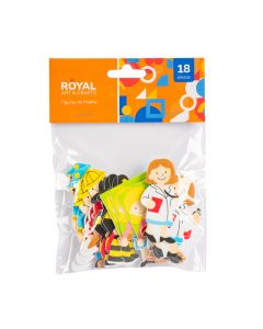 Figura foam profesiones 18pzas