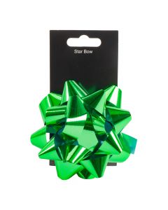 Mono plástico liso brillante 10cm verde