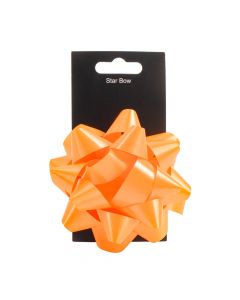 Mono plástico liso 10cm naranja