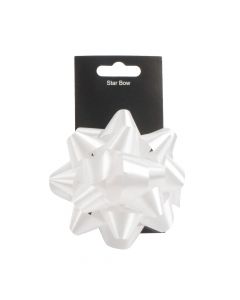 Mono plástico liso 10cm blanco