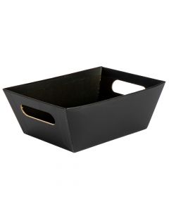 Caja cartón dura negro mate