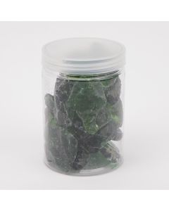 Piedra decorativa lisa 3-5cm 600g negro oscuro