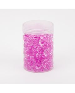 Piedra decorativa lisa 2.4cm 300g rosado