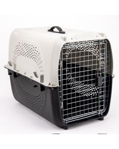 Caja transportadora plástica para mascota 66x47x53cm