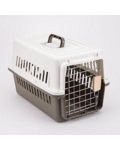 Caja transportadora plástica para mascota 48x32x30cm