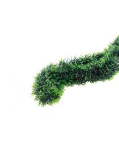 Guirnalda navideña lisa 200x9cm verde