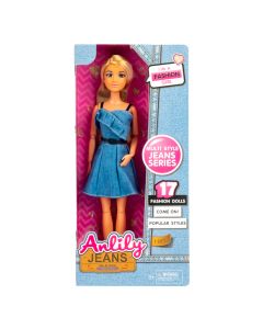 Muñeca con vestido con accesorios +3a