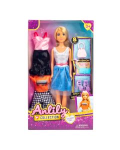 Muñeca barbie con accesorios +3a